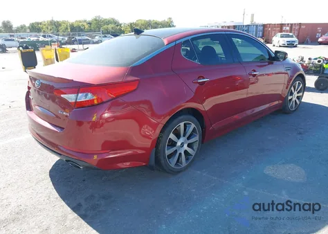 2012 Kia Optima Sx z USA, uszkodzony, nr VIN 5XXGR4A6XCG004509